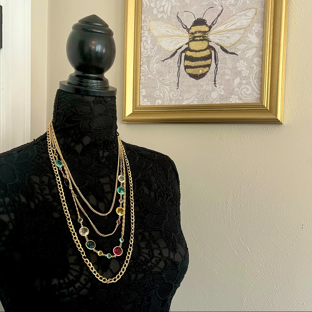 J. Crew Layered Necklace